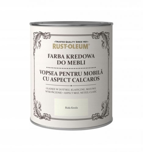 Rust-Oleum krétafesték bútorokhoz 125 ml fehér