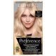  L'Oreal Paris Preference tartós hajfesték 9.1 Oslo Light Ash Blonde UV-szűrős, ápoló kondicionálóval és E-vitamin származékkal