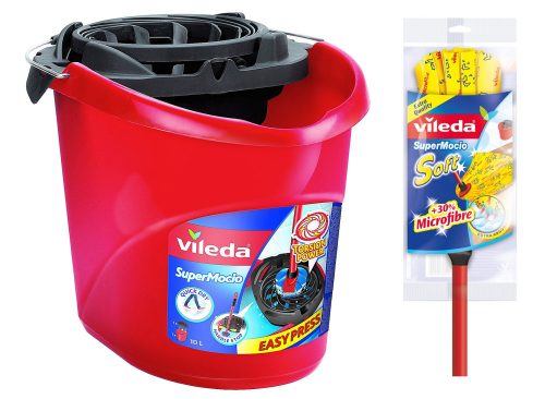 Padlómosó - Vileda Soft Mop + SuperMocio vödör szett