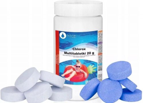 Medence kémia - 1kg POOL CLORINE MULTIFUNKCIÓS TABLETTA 20g