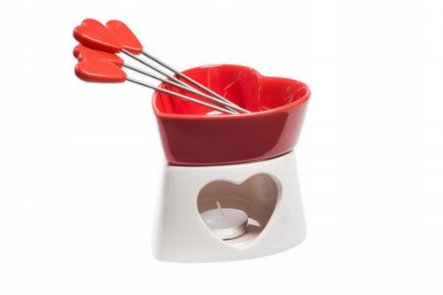  Csokoládé PORCELÁN FONDUE ajándék feleségnek, barátnőnek vagy nőnek