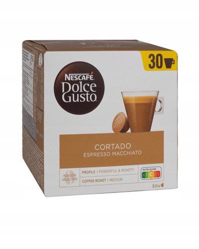 Kávé -kapszulák NESCAFE DOLCE GUSTO CORTADO 30 darab