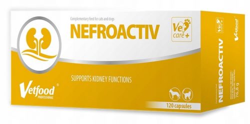 Vitaminok macskáknak - Vetfood Nefroactiv 120 vese kapszula