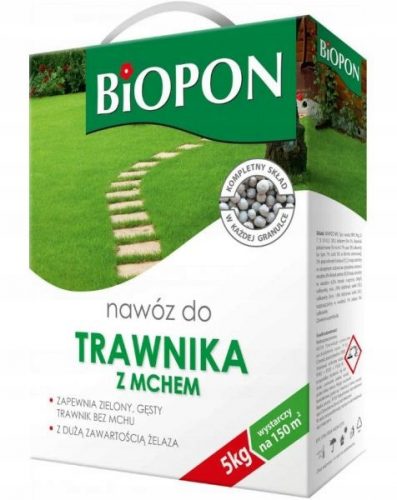  Többkomponensű műtrágya Biopon granulátum 5 kg 5 l