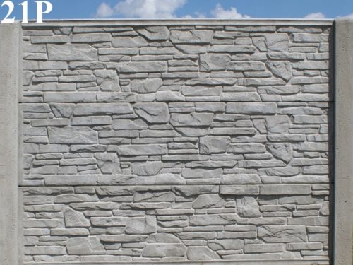 Ferrumbet kerítésoszlop 204 x 225 cm beton