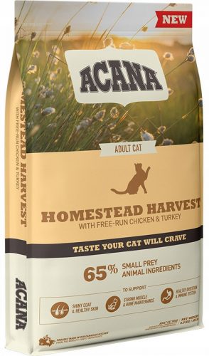 Granulátum macskáknak - Acana Homestead Harvest Food 4,5 kg