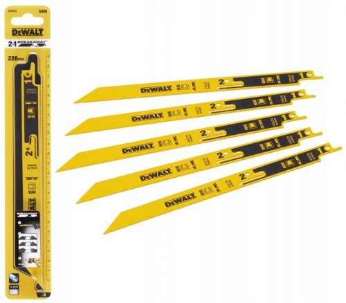 Fűrészek, fűrészlapok - Dewalt DT2416 törött brzeszczycs 230 mm 5 db fém