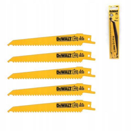 Fűrészek, fűrészlapok - Shabbish fűrészpengék 152 mm -es fa dewalt