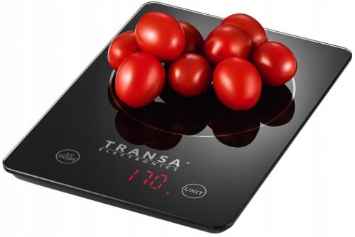  Transa Electronics TE-01 konyhai mérleg fekete 5 kg