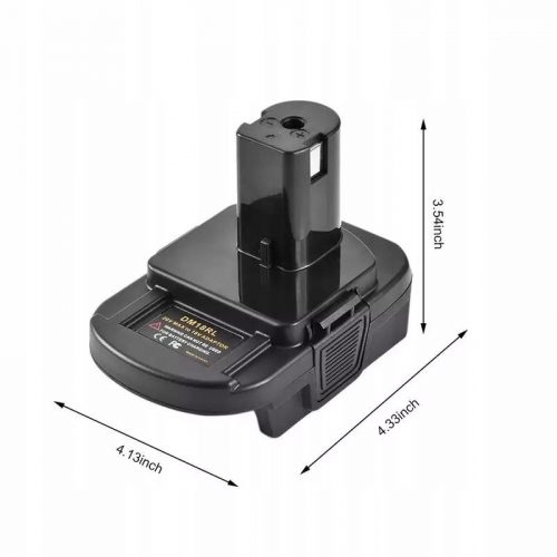 Tartalék akkumulátor - Adapter adapter Ryobi, Milwaukee Dewalt