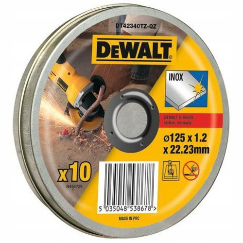 DEWALT Inox fém vágótárcsa 125x1,2x22mm