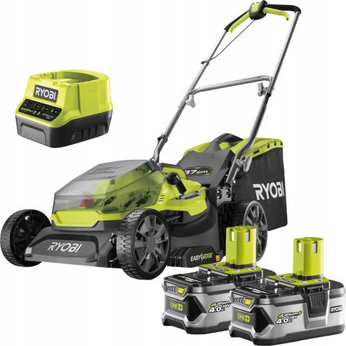  Ryobi akkumulátoros fűnyíró 37 cm