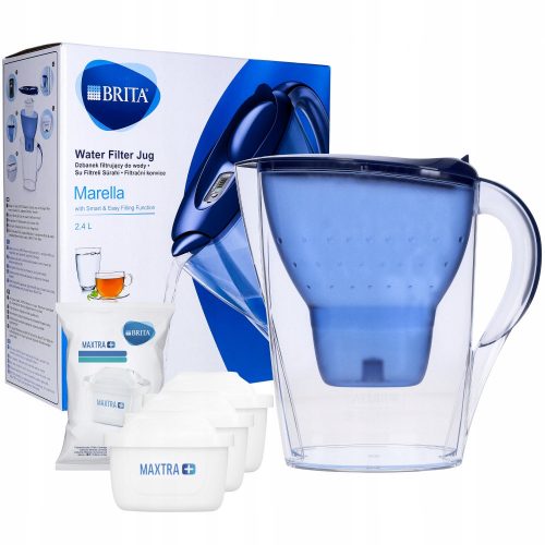 Vízszűrő palack - Brita Marella Jug 2.4L + 3 DCS Brita Maxtra +