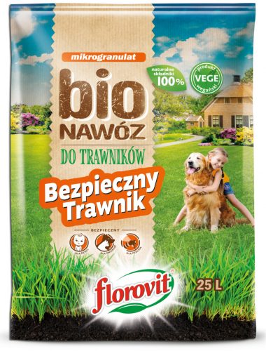  Szerves, természetes műtrágya Florovit granulátum 20 kg 25 l