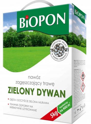 Kerti műtrágya - Biopon FŰ SVÁRÍTÓ MŰTRÁGYA ZÖLDSZŐNYEG 5kg