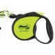 Póráz - Flexi neon automatikus link 5 m sárga 12 kg