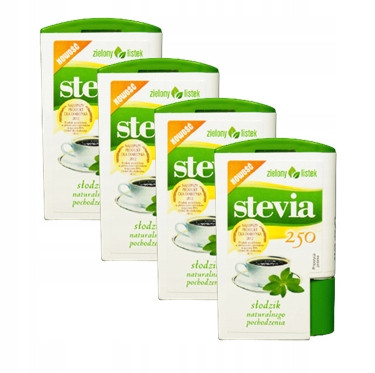 Stevia pulóver 250 tabletta 13 g x4 zöld levél