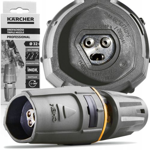 Magasnyomású mosó fúvóka - Háromlépcsős fúvóka 032 Karcher HD HDS 5/15 csatlakozó