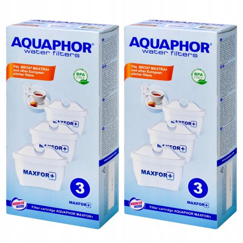 Vízszűrő utántöltés - Szűrőbetételje be az Aquaphor Maxfor b25 x 6 db -ot