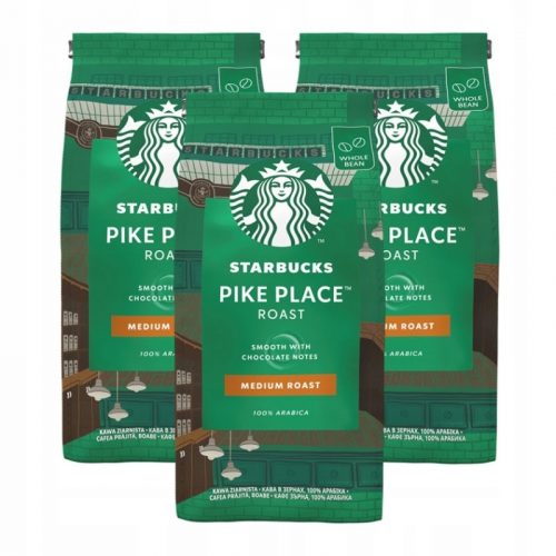 Kávé genista Starbucks Pike Place közepes 3x200g