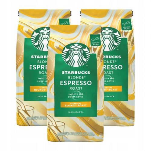 Starbucks Blonde Espresso szemes kávé 3x200g