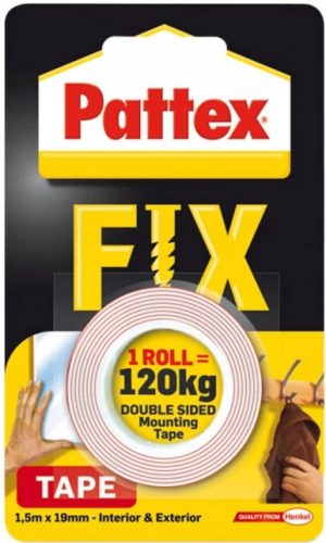 Pattex kétoldalas szalag 19 mm x 1,5 m