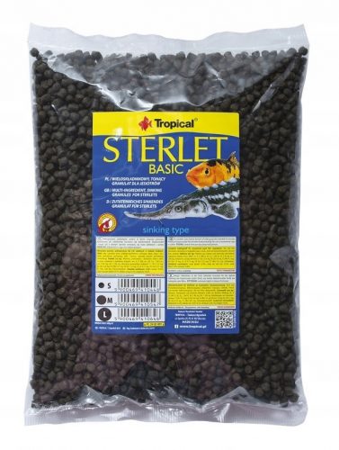  Tropical Sterlet Basic haleledel M méretű 20 kg