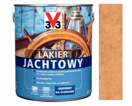 V33 yacht lakk, borostyán fényű, 2,5l