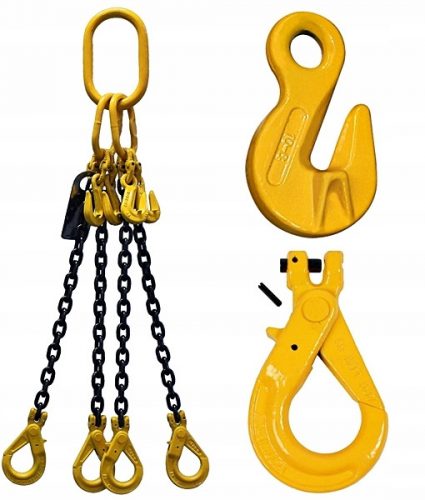 CHAIN SINGLE 4C 2.36T 3M biztonsági horgok + szikra