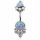  BELLY RING OPAL OP-38 TITANIUM G23 1.6/10