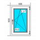 Ablak - PVC Windows 600x900 ru, jobbra