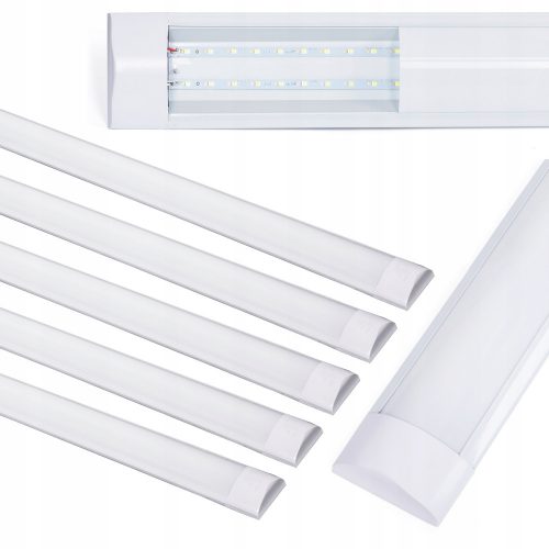 5x felszíni szerelt LED -lámpa 120 cm garázslámpához