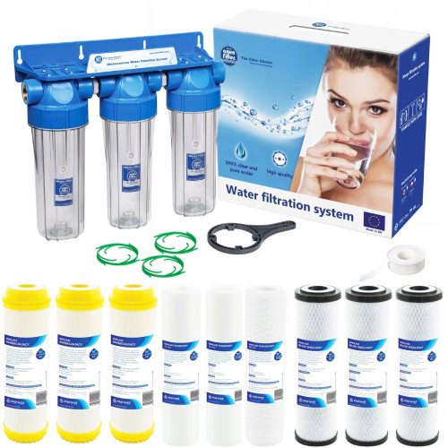  Aquafilter FHPRCL34-B-TRIPLE víztisztító üzem + 10 egyéb termék