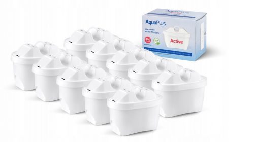 Vízszűrő utántöltés - 10 x Aquaphor Aquaplus vízszűrő betét