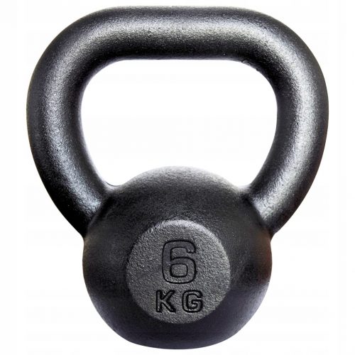 Kettlebell - Kettlebell, öntöttvas súly, labda, vízforraló, súlyzó, 6 kg