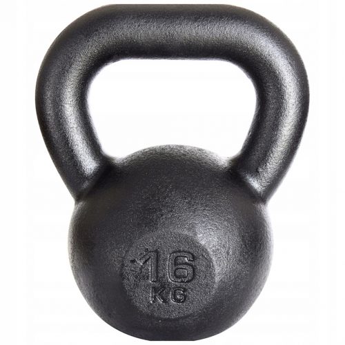 Kettlebelle Kawmet 16 kg fekete