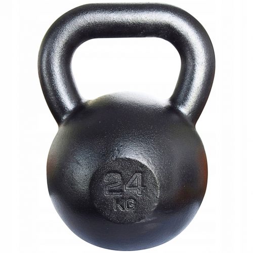  Kettlebelle Kawmet 24 kg fekete