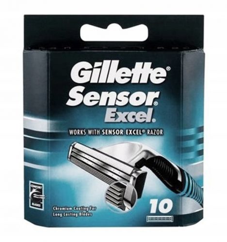  Gillette Sensor Excel borotvapatronok 10 db.