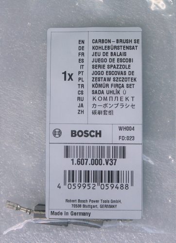 Szén az elektromos szerszámokhoz - Eredeti BOSCH kefék 1607000v37 6x10x17mm