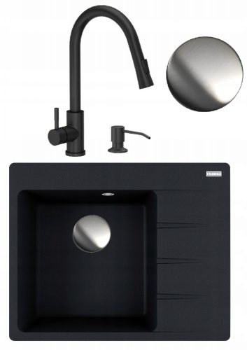 Mosogató - Franke Centro CNG 611-62TL Onyx LK Sink