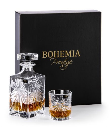 Kancsó - Bohémia presztízs fiore whisky szett 1+6