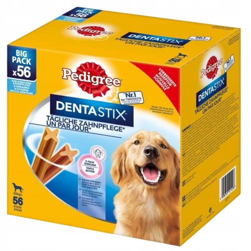 Csemege kutyáknak - Pedigree dentastix nagy, nagy, 56-os 8x270 g fajták