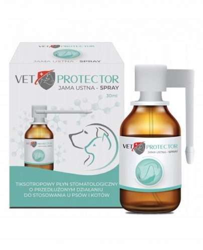 Szájüregi spray macskáknak - VET PROTECTOR 30 ml