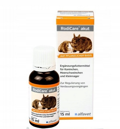 Vitaminok rágcsálóknak - Rodicare Akut 15 ml - emésztési problémákhoz