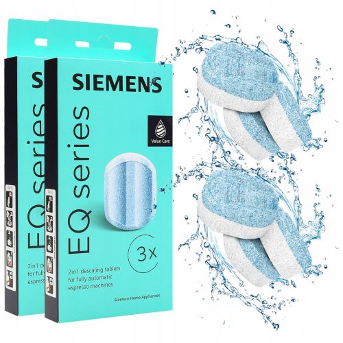 Vízkőoldó kávéfőző gépekhez - 2x Descaling Tablets Bosch Siemens TZ80002B