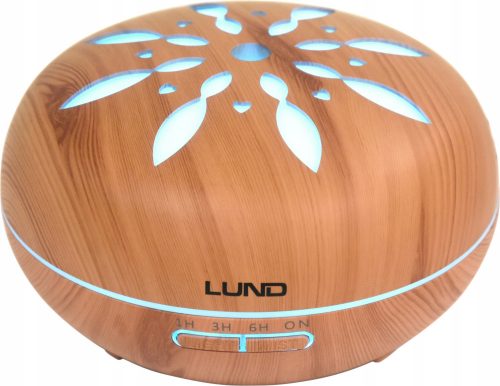 Ultrahangos aromadiffúzor - AROMATERÁPIA AROMA DIFFUSER 500ml LED + TÁVIRÁNYÍTÓ