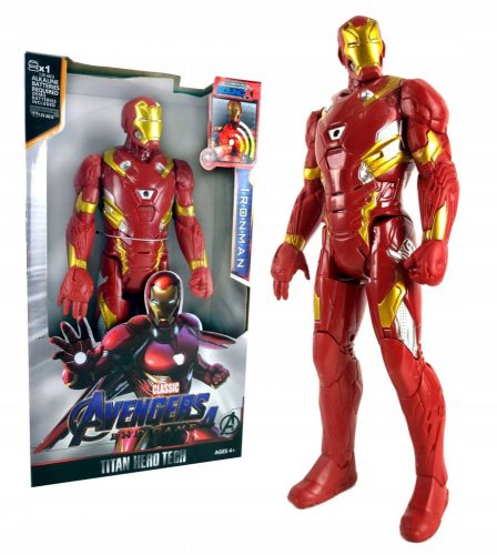 Játék figura - Iron Man Ironman Avengers Marvel hangok 30 cm -re hangzik