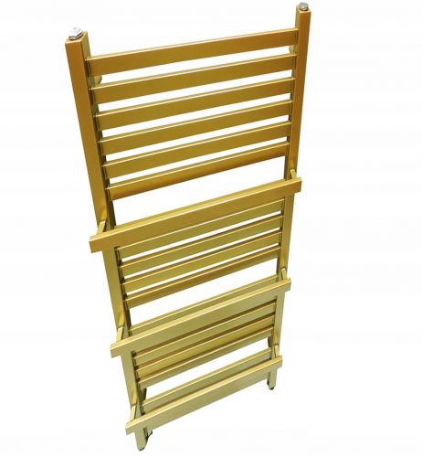  Dekoratív FÜRDŐSZOBA RADIATOR KWADRO PLUS 970x530 GOLD 448W