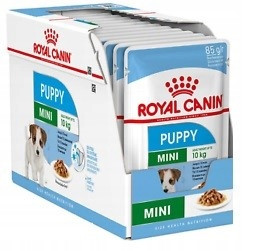 Nedves kutyaeledel - ROYAL CANIN Mini kiskutya junior 12 x 85g