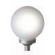  Solar Solar LAMP Milky WHITE BALL 30cm 4 LED